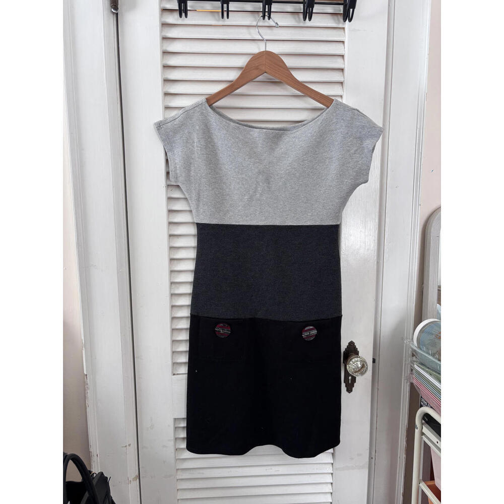 Bailey 44 Colorblock Mini Dress in Stretchy Knit size S - Picture 5 of 5